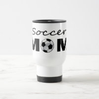 Tasse de voyage pour maman de footballeur