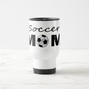 Tasse de voyage pour maman de footballeur