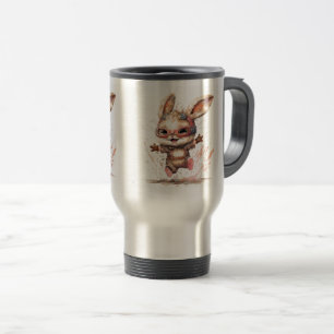 Tasse de voyage/quotidienne Happy Bunny, 15 oz 