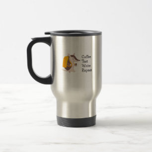 Tasse de voyage School Psych Fuel™