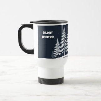 Tasse de voyage Silent Winter Beautiful Trees – 15