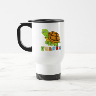 Tasse de voyage sur la nature de la vie marine de