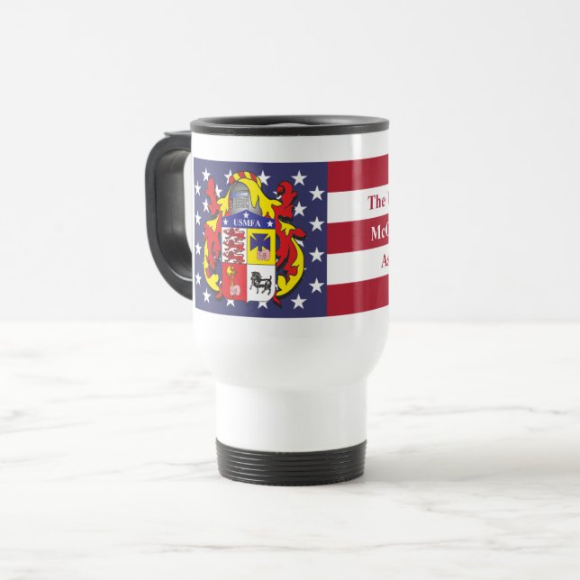Tasse de voyage USMFA (Devant gauche)