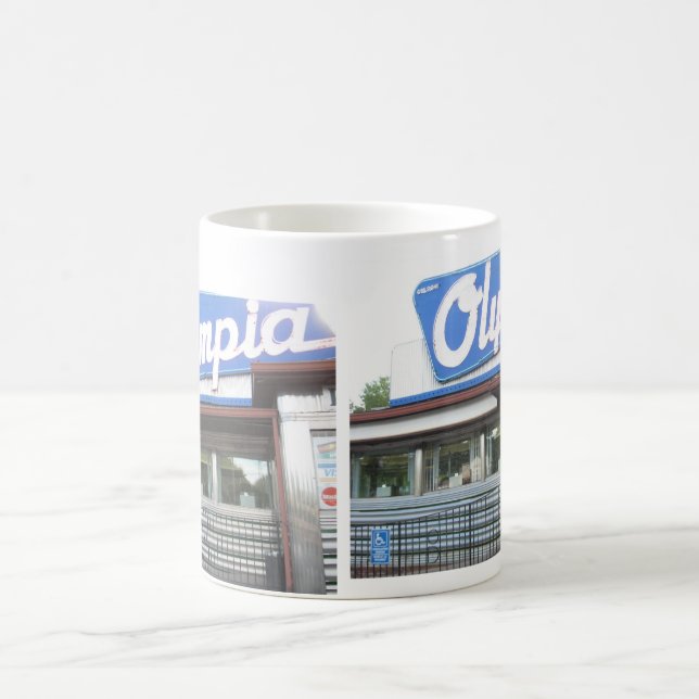 Tasse de wagon-restaurant d'Olympia (Centre)