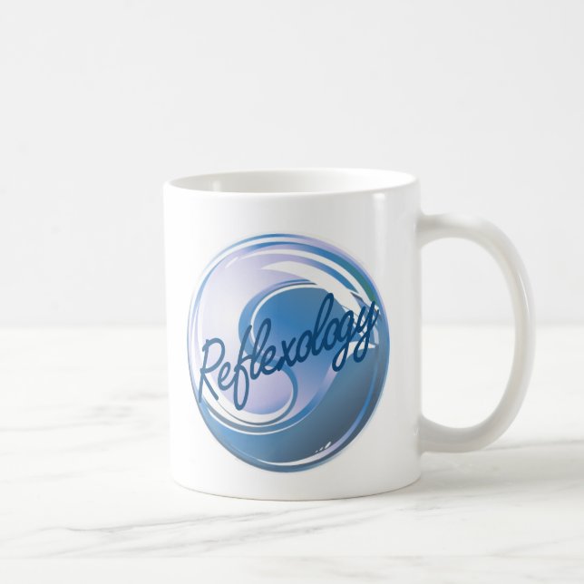 Tasse de Yin Yang de réflexothérapie (Droite)