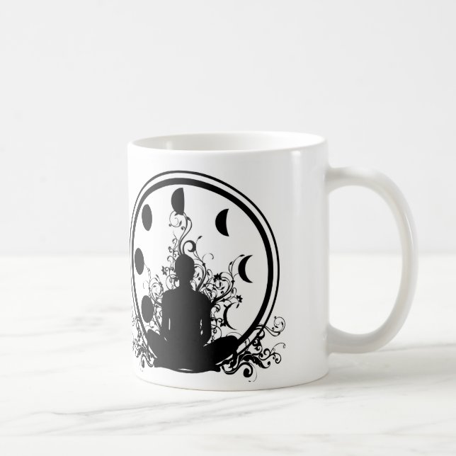 Tasse de Yoga Girl de Dr. Gina avec le code du (Droite)