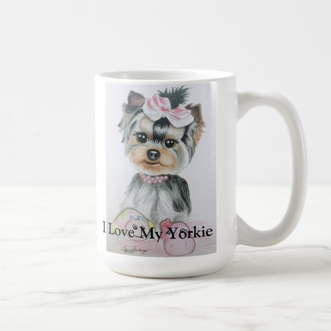 Tasse de Yorkie (Droite)