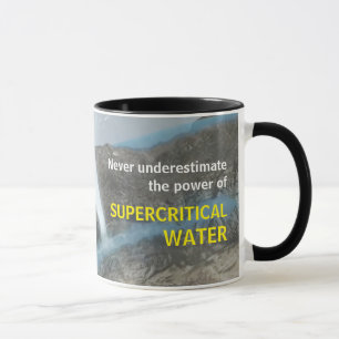 Tasse d'eau supercritique