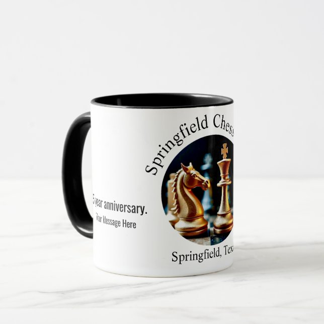 Tasse d'échecs (Devant gauche)