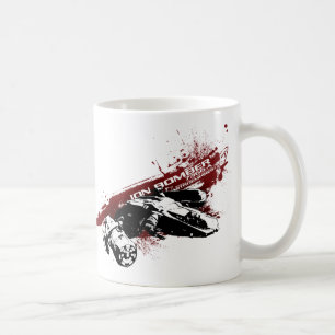 Tasse d'éclaboussure de bombardier d'ion