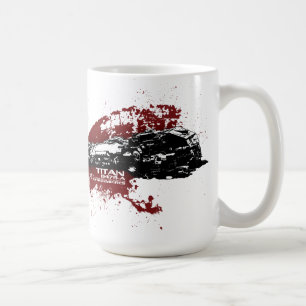 Tasse d'éclaboussure de titan
