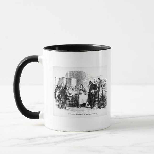 Tasse Déclaration de l'indépendance (Gauche)
