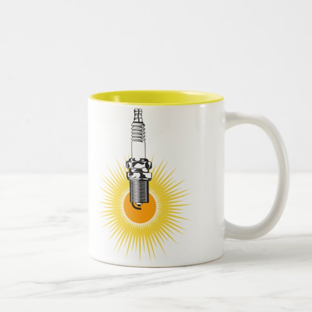 Tasse d'éclat de bougie d'allumage (Droit)
