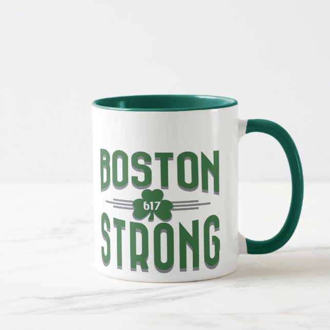 Tasse Décor fort de 617 graphiques de Boston (Droite)