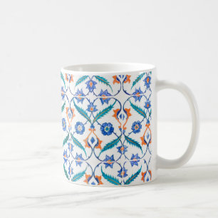 Tasse décorée de thé