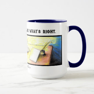 Tasse d'écrivain chrétien