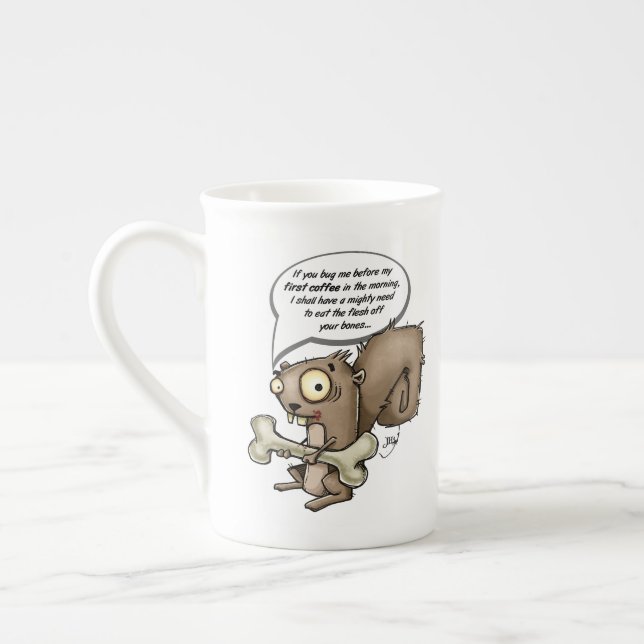 Tasse d'écureuil de café (Gauche)