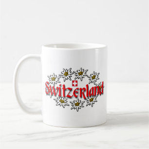 Tasse d'edelweiss de la Suisse