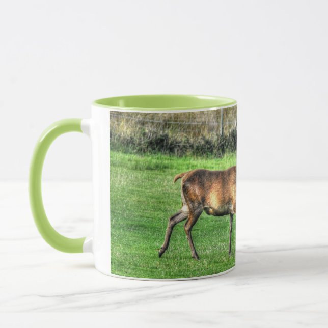 Tasse Deer Stag Burley, Hampshire, Angleterre (Gauche)