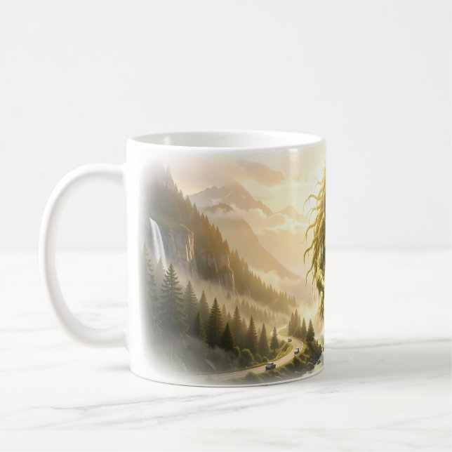 Tasse Déesse de l'Eau Ensoleillée de la Vallée Mon (Gauche)