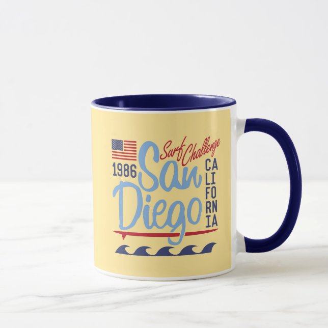 Tasse Défi 1986 de surf de San Diego (Droite)