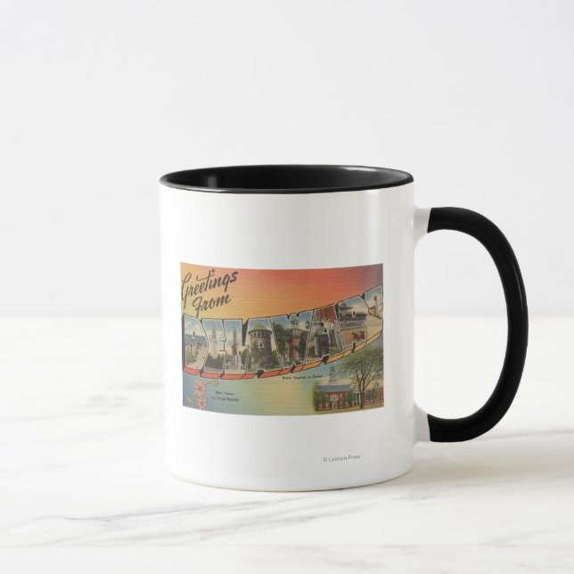 Tasse DelawareGrandes Scènes de lettresDelaware (Droite)