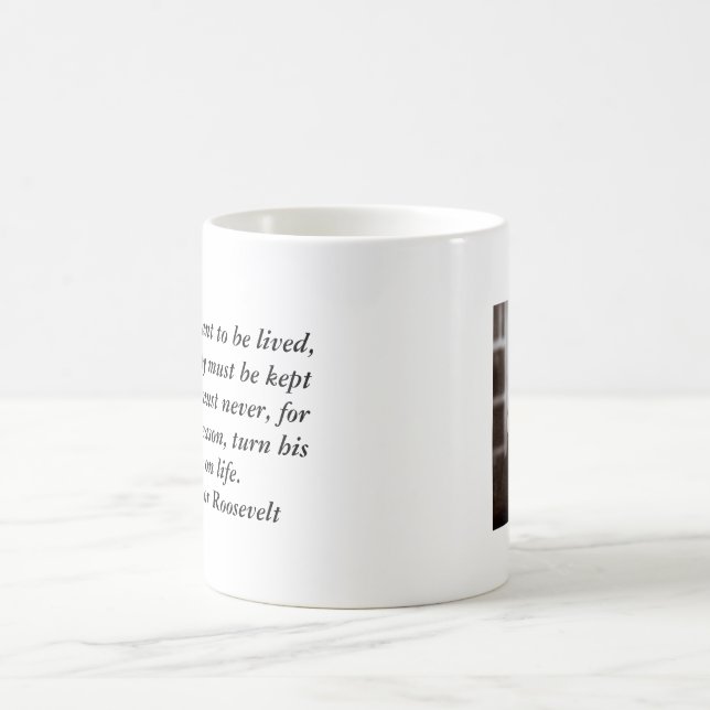 Tasse d'Eleanor Roosevelt - la vie (Centre)