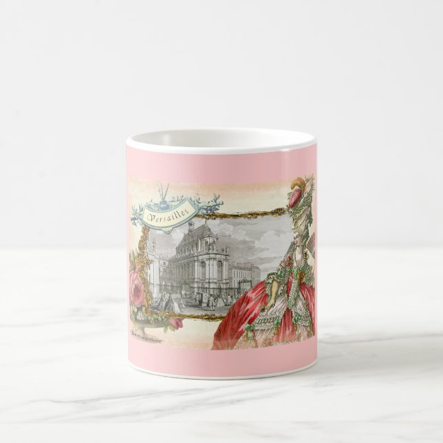 Tasse d'élégance de Versailles Marie Antoinette (Centre)