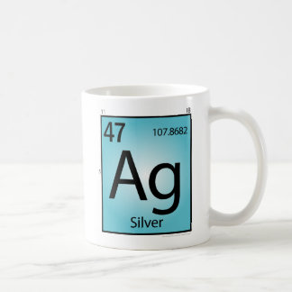 Tasse d'élément de l'argent (AG)