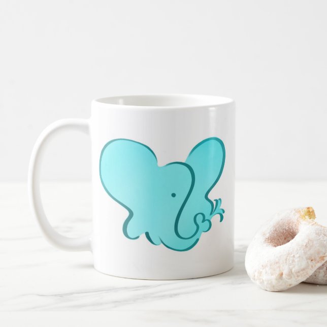 Tasse d'éléphant (Avec donut)