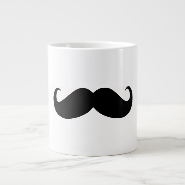 Tasse d'éléphant de moustache de hippie (Devant)