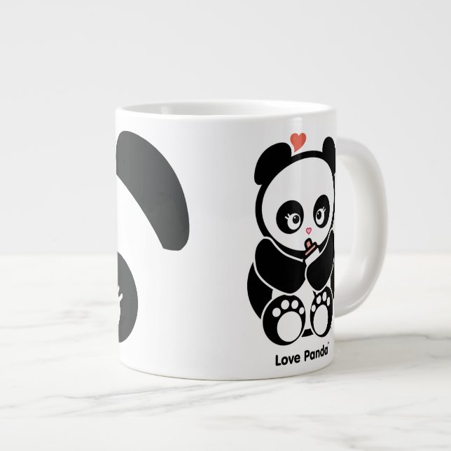 Tasse d'éléphant de Panda® d'amour (Devant droit)