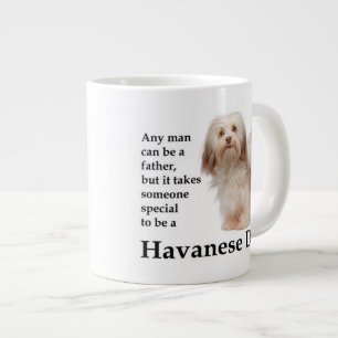 Tasse d'éléphant de papa de Havanese