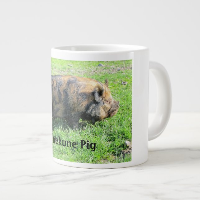 Tasse d'éléphant de porc de Kunekune (Devant droit)