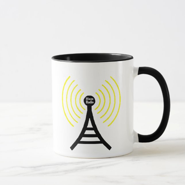 Tasse d'émetteur de radio-amateur (Droite)