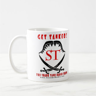 Tasse d'émission de radio de réservoir de requin