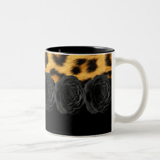 Tasse d'empreinte de léopard