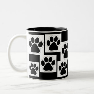 Tasse d'empreinte de patte