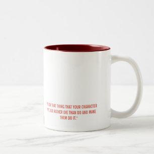 Tasse d'encre invisible