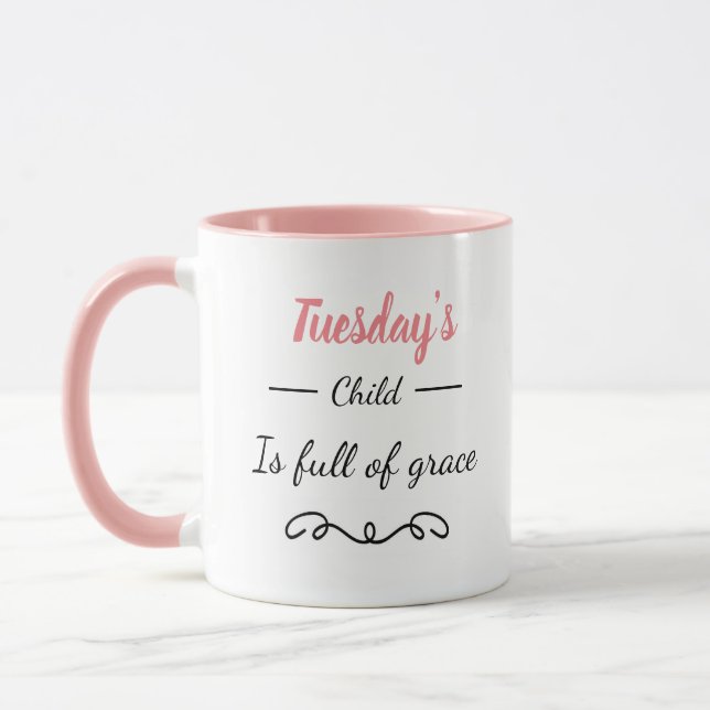 Tasse d'enfant de mardi (Gauche)