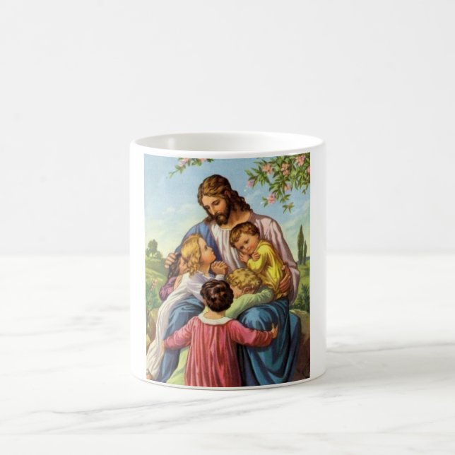 Tasse d'enfants d'amours de Jésus (Centre)