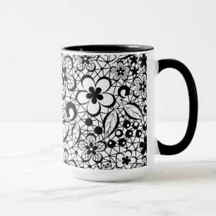 Tasse Dentelle noire