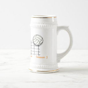 Tasse d'entraîneur de volleyball/cadeau de saison