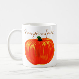 Tasse d'épice de citrouille