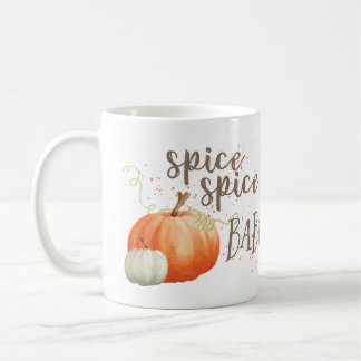 Tasse d'épice de citrouille, bébé d'épice d'épice,
