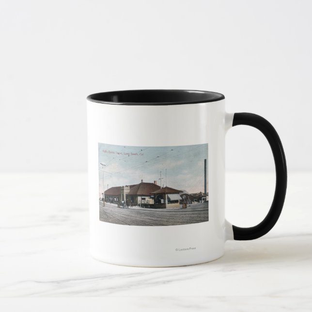 Tasse Dépôt de chemin de fer du Pacifique (Droite)