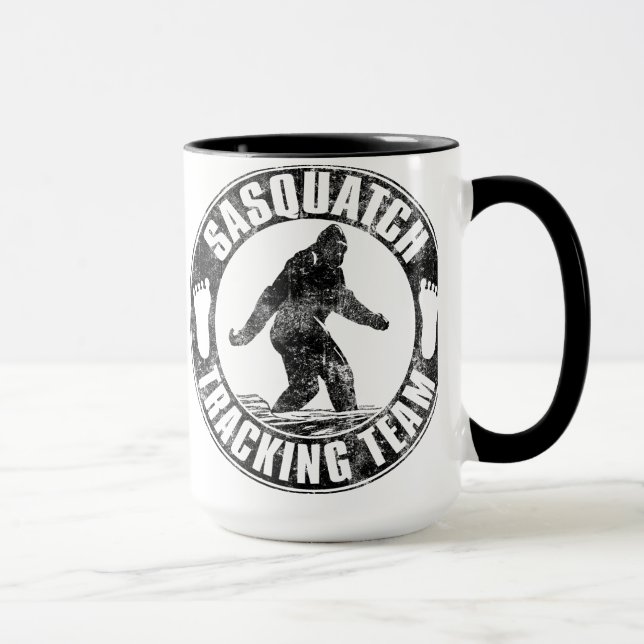 Tasse d'équipe de cheminement de Sasquatch (Droite)