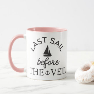 Tasse Dernière voile avant le voile Bachelorette
