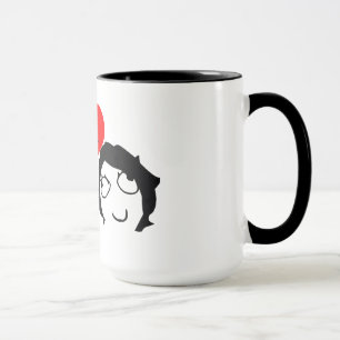 Tasse Derp et Derpina LOVE