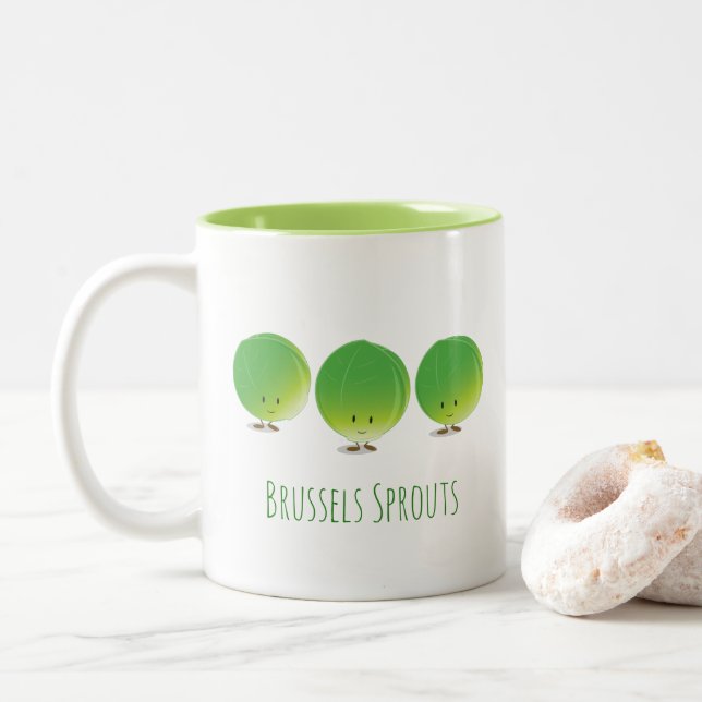Tasse des choux de bruxelles | (Avec donut)